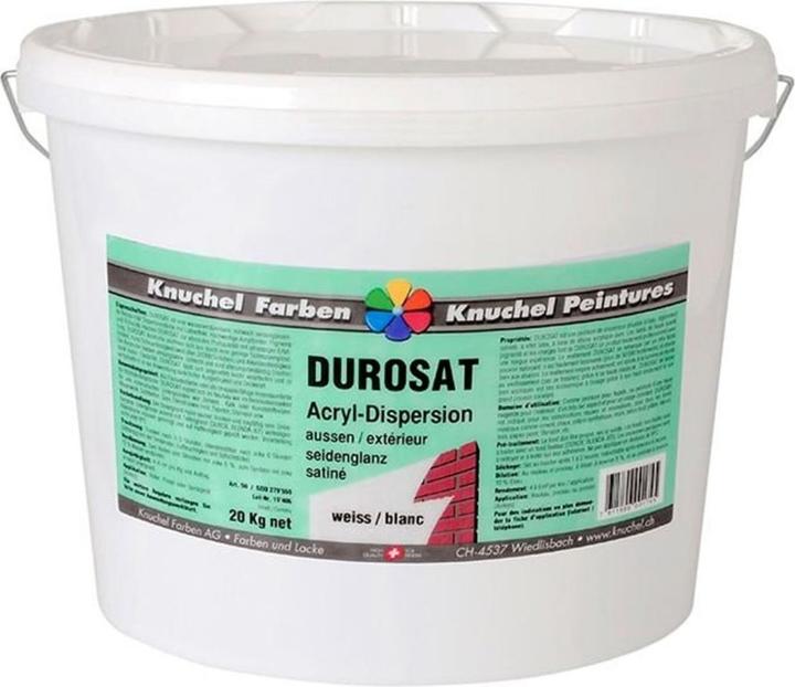 Knuchel Acryl-Aussendispersion Durosat (Blanc, 1 l)