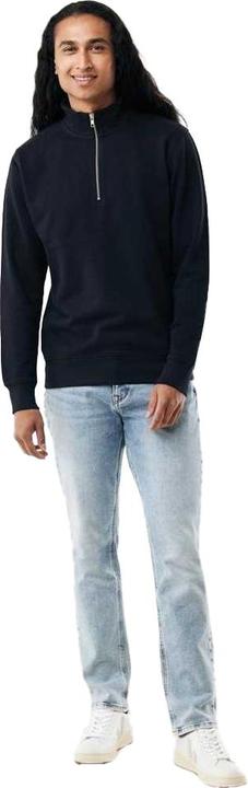 Produktbild Iqoniq Elgon Pullover Top mit kurzem Reissverschluss Recycelte Baumwolle (M)