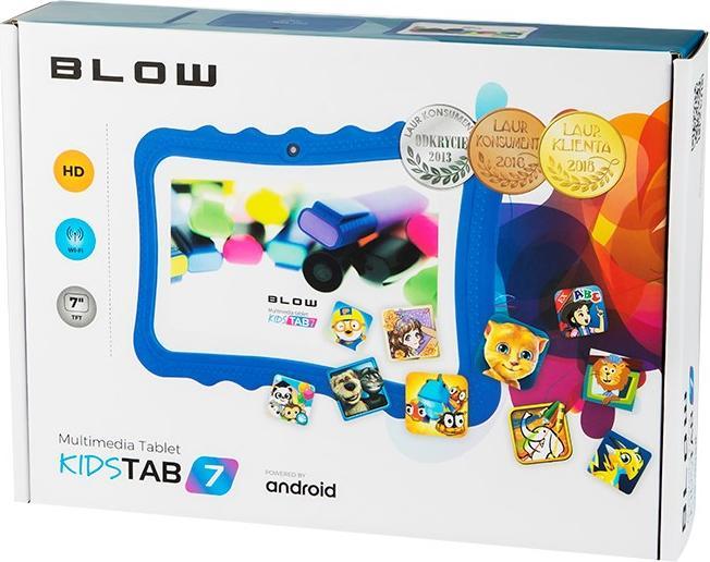 Produktbild Blow KidsTab 7.4 inkl. Hülle (Kinder Tablet) (nur WLAN, 7", 16 GB, Blue)