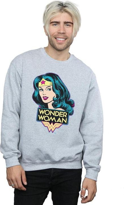 Produktbild Wonder Woman Head Sweatshirt (3XL)