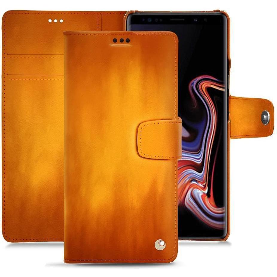 Thumbnail - Noreve Lederschutzhülle Wallet (Samsung Galaxy Note 9), Smartphone Hülle, Orange