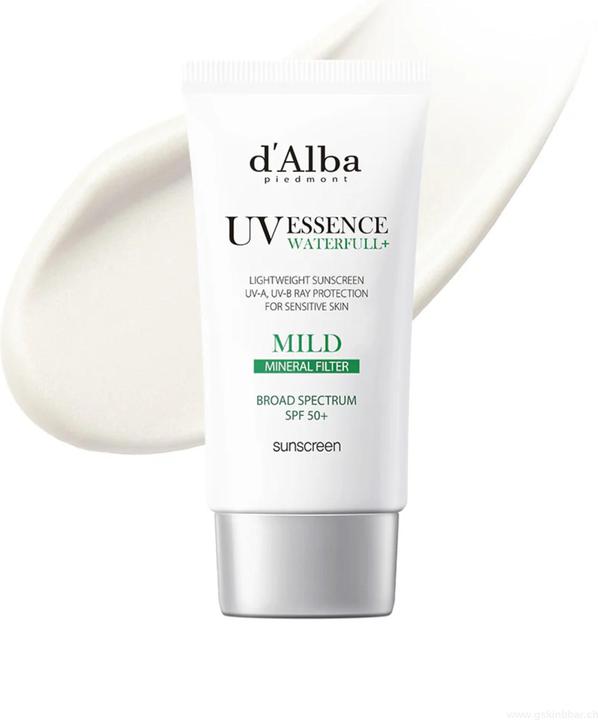 Actual product image d'Alba Waterfull Mild Sun Cream (Sun cream face, SPF 50+, 50 ml)