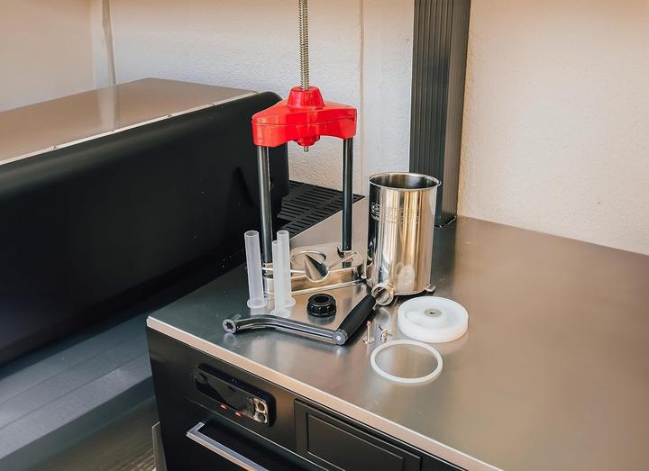 Image du produit F. Dick HTW Remplisseur de saucisses de table de boucherie maison 3 litres/5 lb (pour les cuisiniers