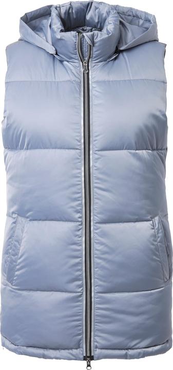 Produktbild Ulla Popken Long-Steppweste, wasserabweisend, Kapuze abnehmbar (46, 48)