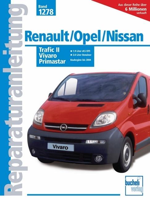 Produktbild Renault Trafic II / Opel Vivaro / Nissan Primastar (Deutsch, 2004)