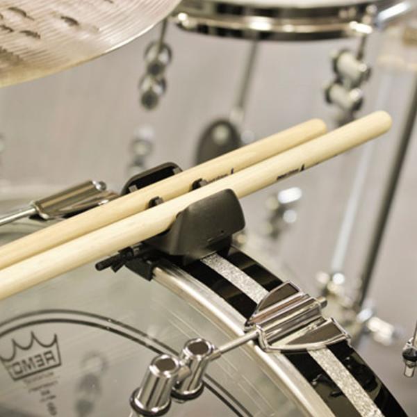 Rimma Bassdrum Stickholder Drumsticks Halter m. Drumkey (Schlagzeug)