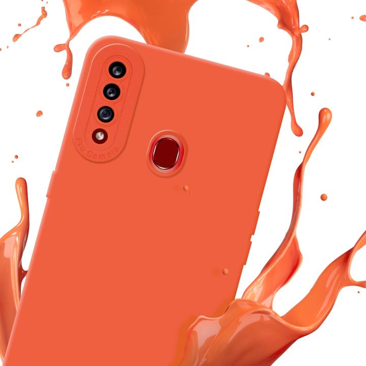 Actual product image Cadorabo Case for Samsung Galaxy A20s in TPU Fluid LM162 Style (Samsung Galaxy A20s)