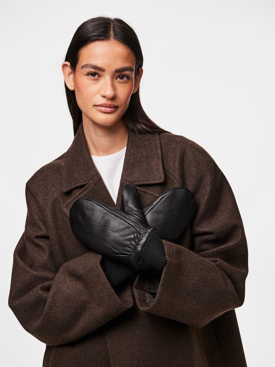 Image du produit Pieces Pcnellie New Leather Mittens Noos (S)