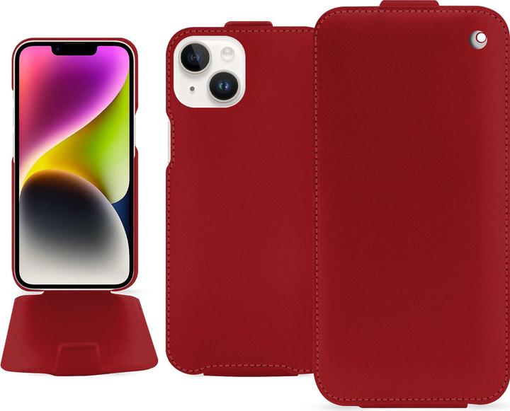 Image du produit Noreve Coque à rabat vertical en cuir (Apple iPhone 15 Plus)