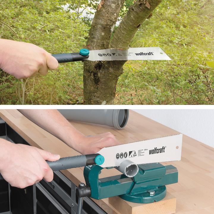 Produktbild wolfcraft 1 Japansäge doppelseitig verzahnt 240mm
