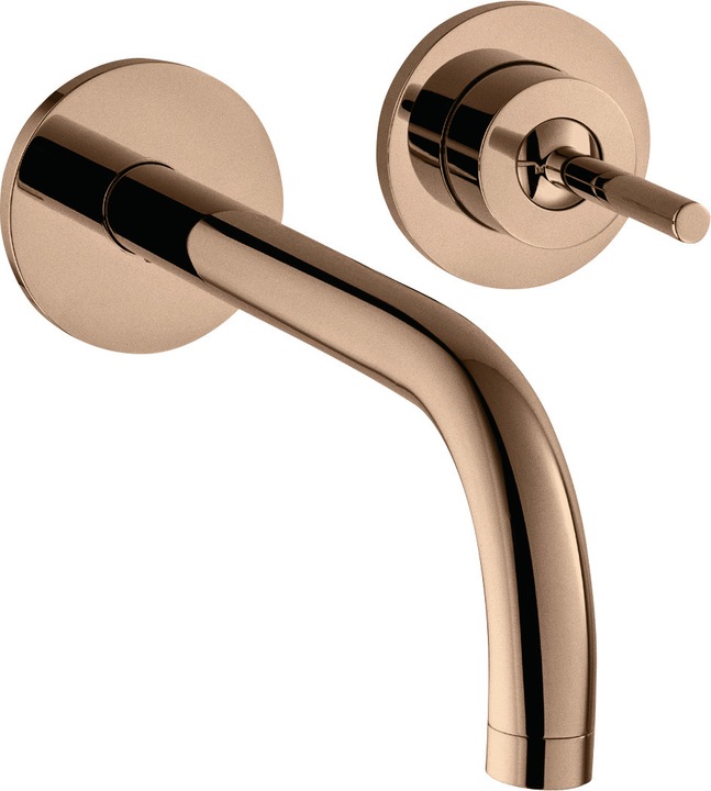 Actual product image Axor Uno mitigeur monocommande de lavabo encastré, rosettes pour montage mural, saillie 1