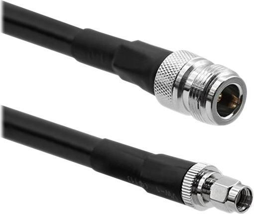 Produktbild Qoltec 57027 coaxial cable LMR400 N-type RP-SMA Black (Antennenkabel)
