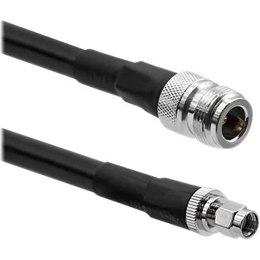 Thumbnail - Qoltec 57027 coaxial cable LMR400 N-type RP-SMA Black (Antennenkabel), Antennenkabel
