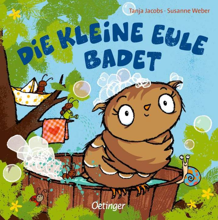Actual product image The little owl bathes (German)