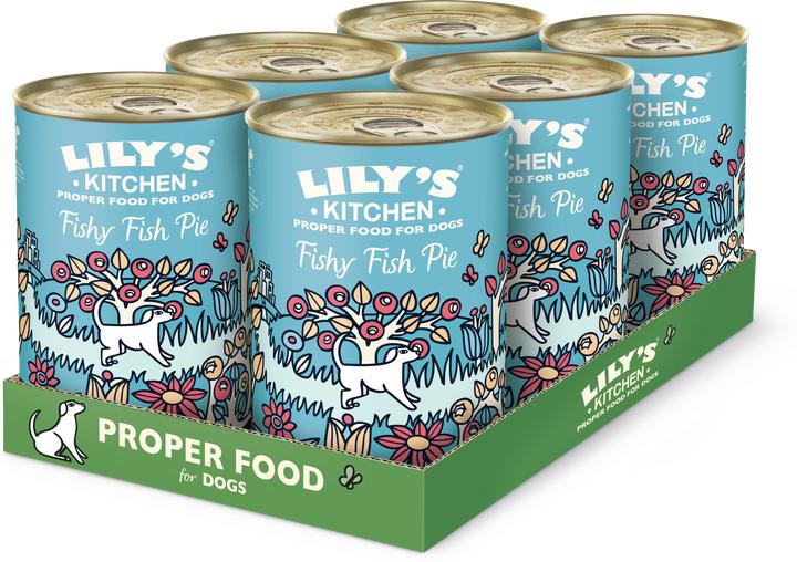 Produktbild Lily's Kitchen Fishy Fish Pie (Adult, Senior, Junior, 6 Stk., 2400 g)