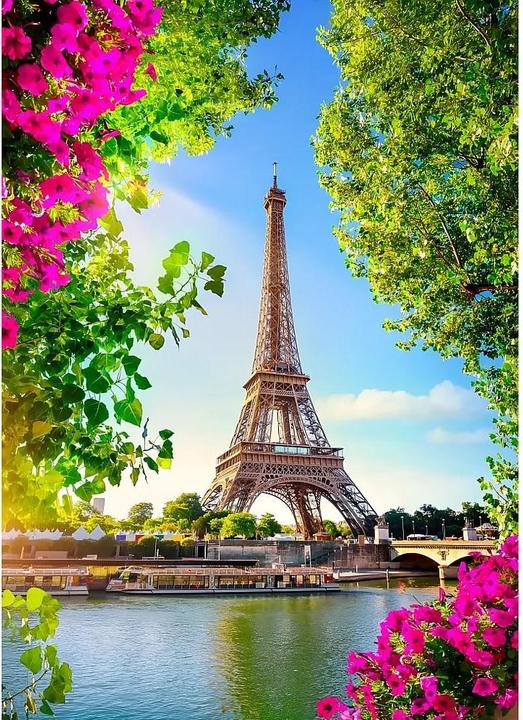 Immagine prodotto Bluebird Puzzle 500 pezzi Tour Eiffel au Printemps (500 pezzi)