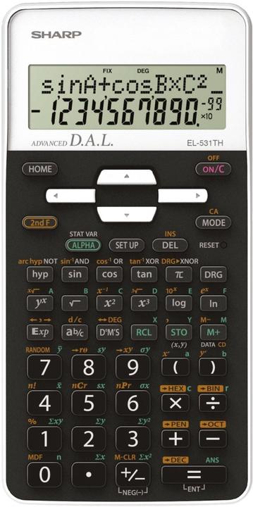 Actual product image Sharp EL-W531TH (Batteries)
