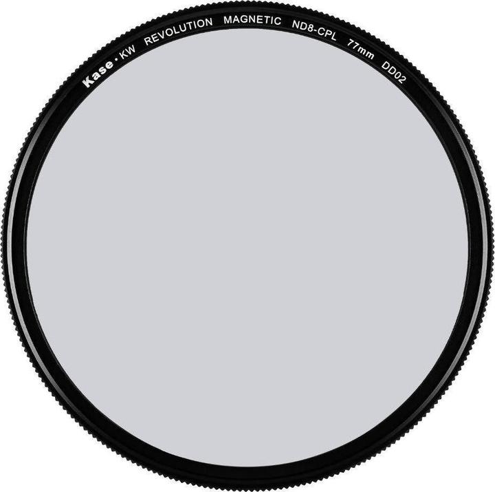 Actual product image Kase KW Revolution magnetic round filter ND8-CPL combiné (72 mm, Neutral density filter)