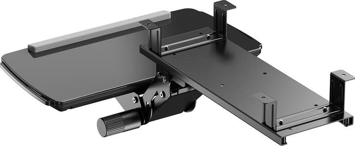 Immagine prodotto Maclean Untertisch-Tastaturhalter verstellbar max. 5kg schwarz MC-156 B