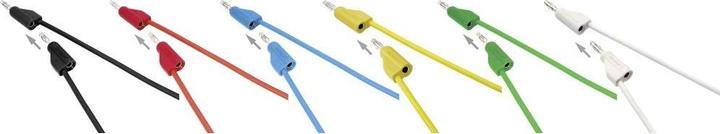 Produktbild Voltcraft Hochflexible Messleitungen SET 5.0 m 30 V/AC, 60 V/DC 10 A