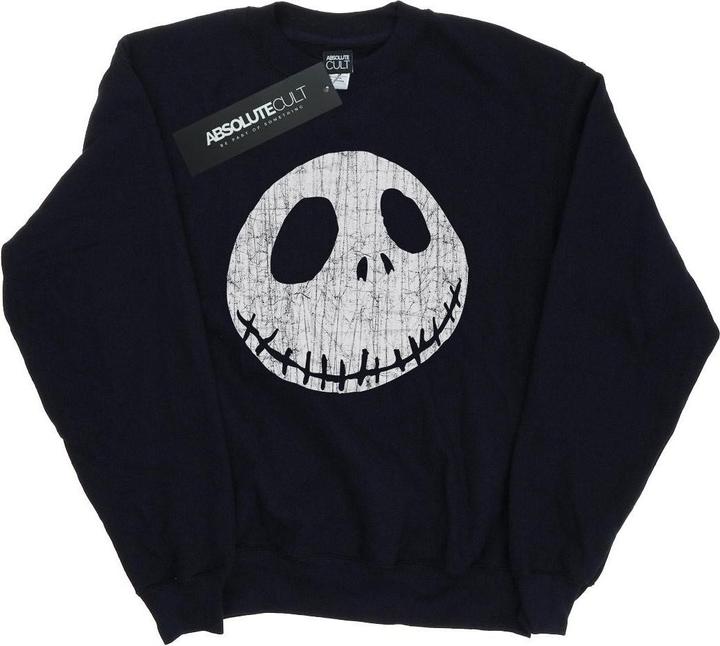 Produktbild Disney Nightmare Before Christmas Jack Cracked Face Sweatshirt (S)