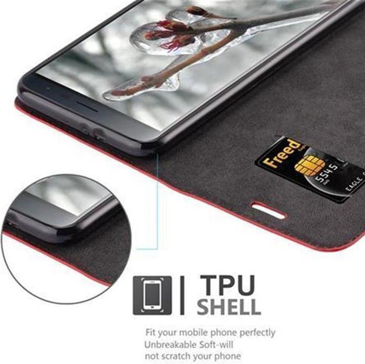 Productafbeelding Cadorabo Boek Onzichtbare Magneethoes (Asus Zenfone 3)