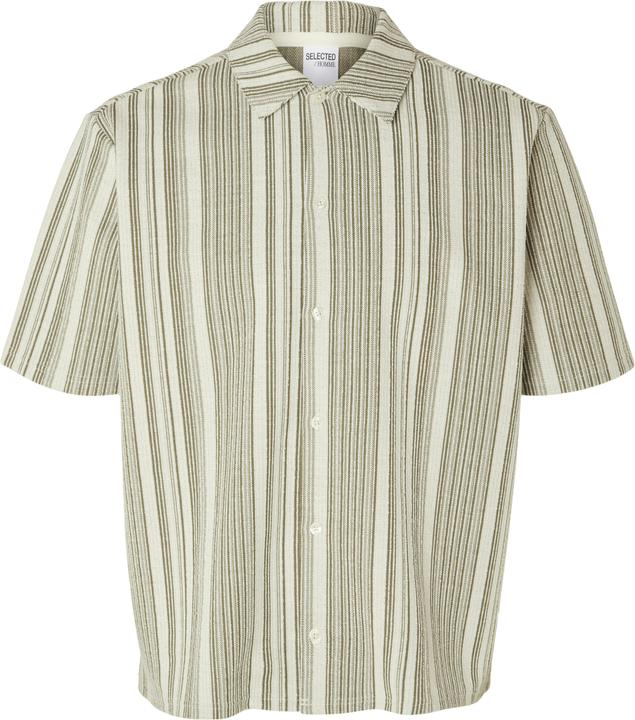 Produktbild Selected Gestreiftes Kurzarmhemd (XL)