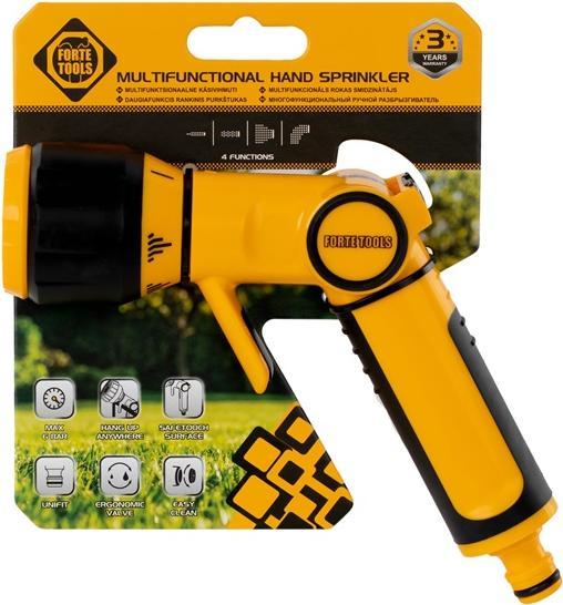 Actual product image Forte tools Multifunctional Hand Sprinkler