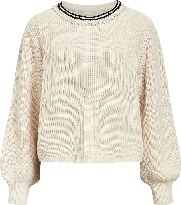 Produktbild Object Gerippter Strickpullover (L)