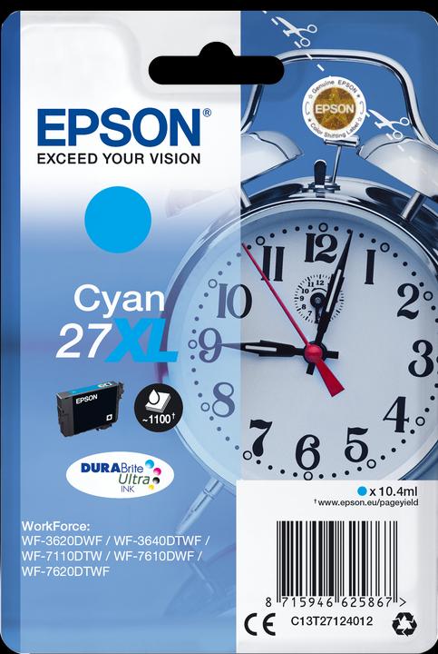 Image du produit Epson 27XL DuraBrite Ultra (C)