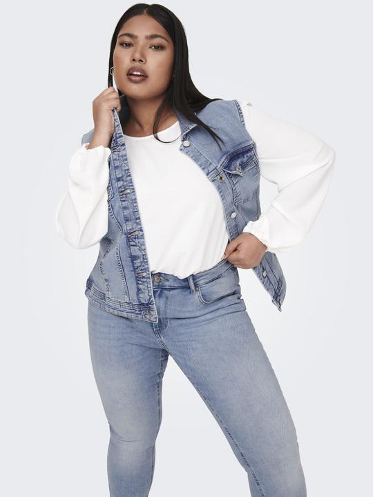 Actual product image Only Stand-up collar jacket denim jacket (48)