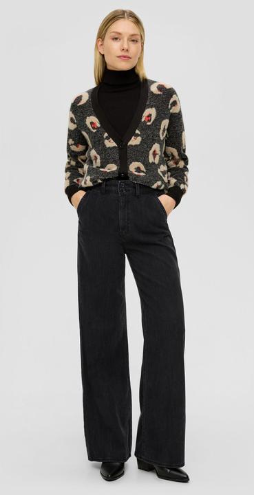 Produktbild S.Oliver Jeans-Hose Jeans Suri / Regular Fit / High Rise / Wide Leg (W46/L32)