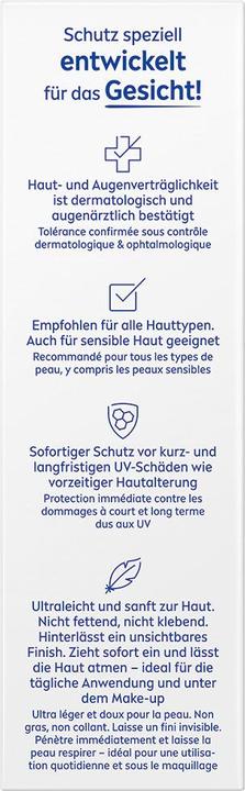 Immagine prodotto NIVEA UV Face Invisible Daily Fluid SPF 50+ (Crema solare, SPF 50+, 40 ml, 70 g)