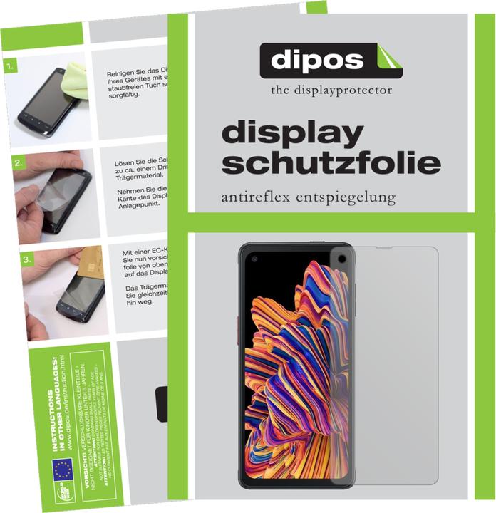 Produktbild Dipos Displayschutzfolie Antireflex (5 Stück, Samsung Galaxy Xcover Pro)