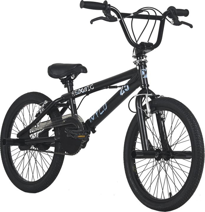 Wyld BMX Freestyle 20" Hedonic Schwarz 360 Rotor Kinder BMX ab 7 Jahre