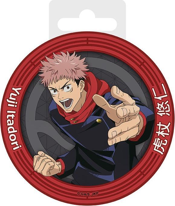 Image du produit ABYstyle Jujutsu Jaisen Sottobicchiere Ceramica: Yuji Itadori 10cm (1x, Dessous de verre)