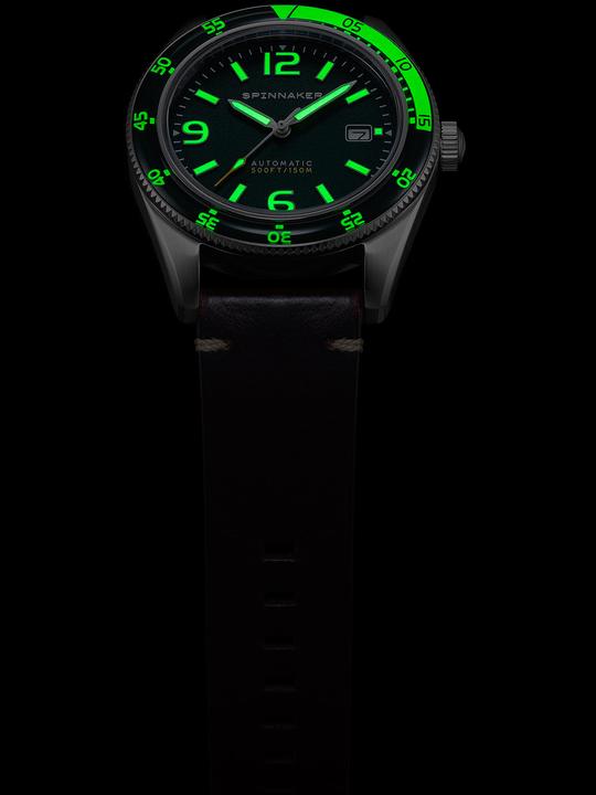 Image du produit Spinnaker SP-5055-0C Fleuss automatique 43mm 15ATM (Montre analogique, Montre de plongée, 43 mm)