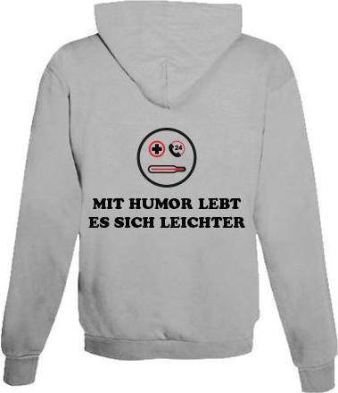 Immagine prodotto Schwesternuhr Felpa con cappuccio Humour Unisex (M)