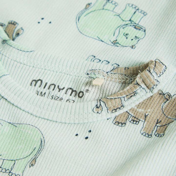 Actual product image Minymo T Shirt Hippo OEKO TEX (62)