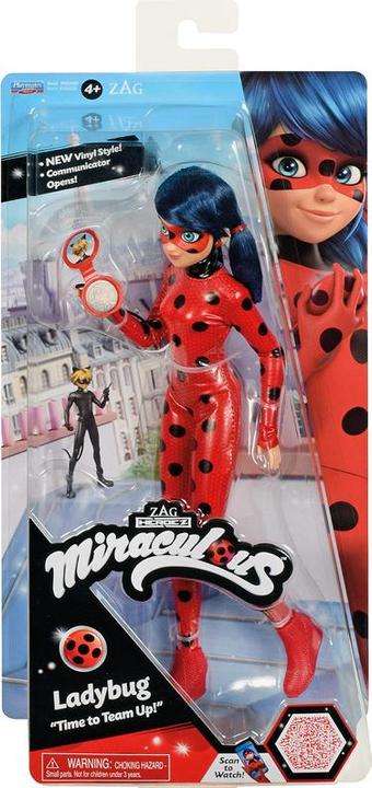 Actual product image Bandai Miraculous doll Ladybug, approx. 26cm