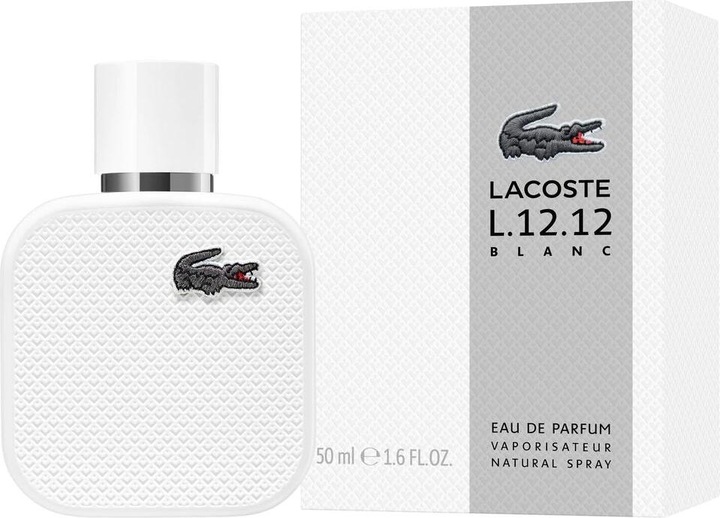 Actual product image Lacoste L.12.12 Blanc EDP 50 ml (Eau de parfum, 50 ml)