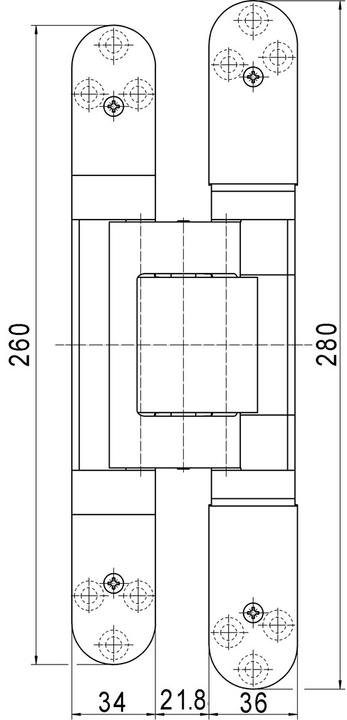 Actual product image Simonswerk Object tapes TECTUS TE 645 3D
