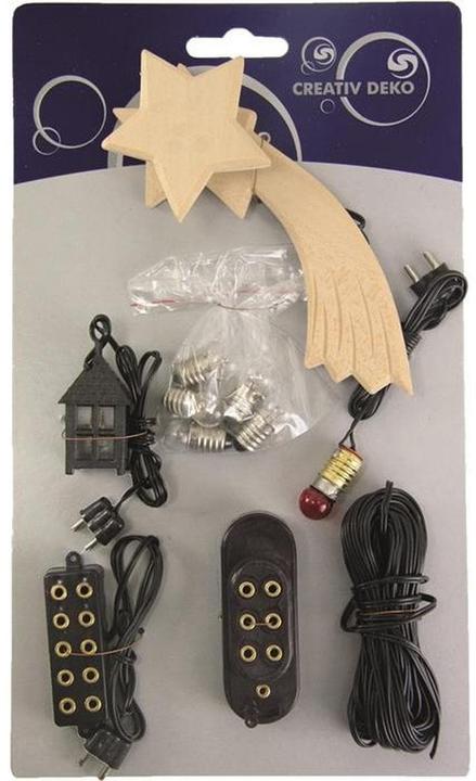 Accessori per lettino casa, stella e lanterna