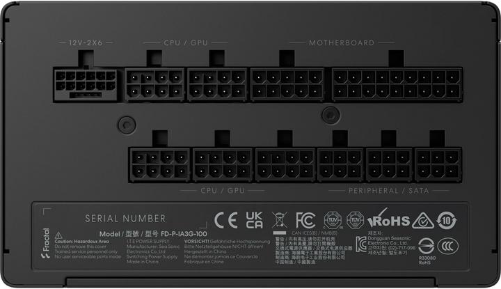 Productafbeelding Fractal ION Gold 1000W Black (null Watt) (1000 W)