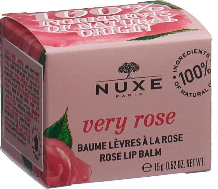 Produktbild Nuxe Very Rose - Baume Lèvres à la Rose (Lippenbalsam, 15 ml)