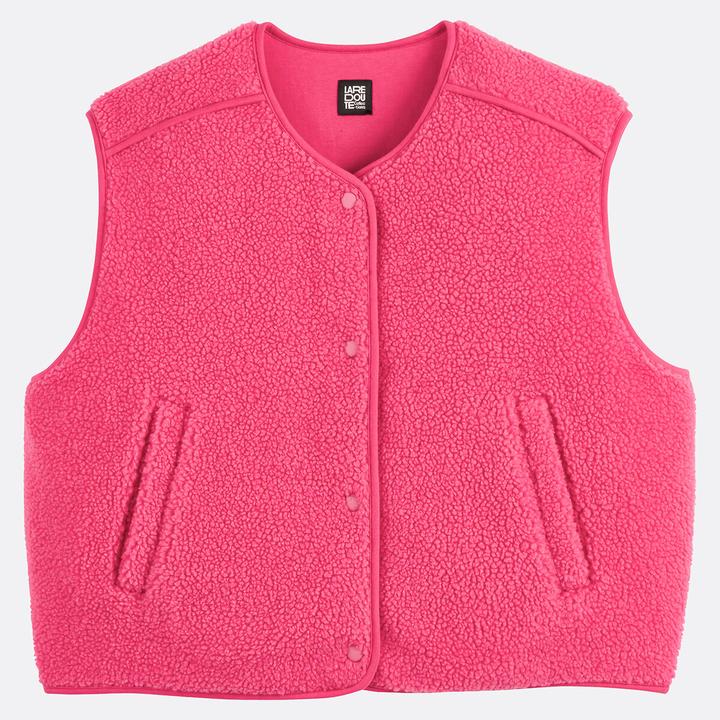 Produktbild La Redoute Collections Ärmellose Oversize-Weste aus Sherpa (M, L)