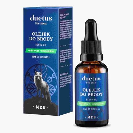 Actual product image Duetus Beard Oil For Men Nourishing, 30 Ml (30 ml)