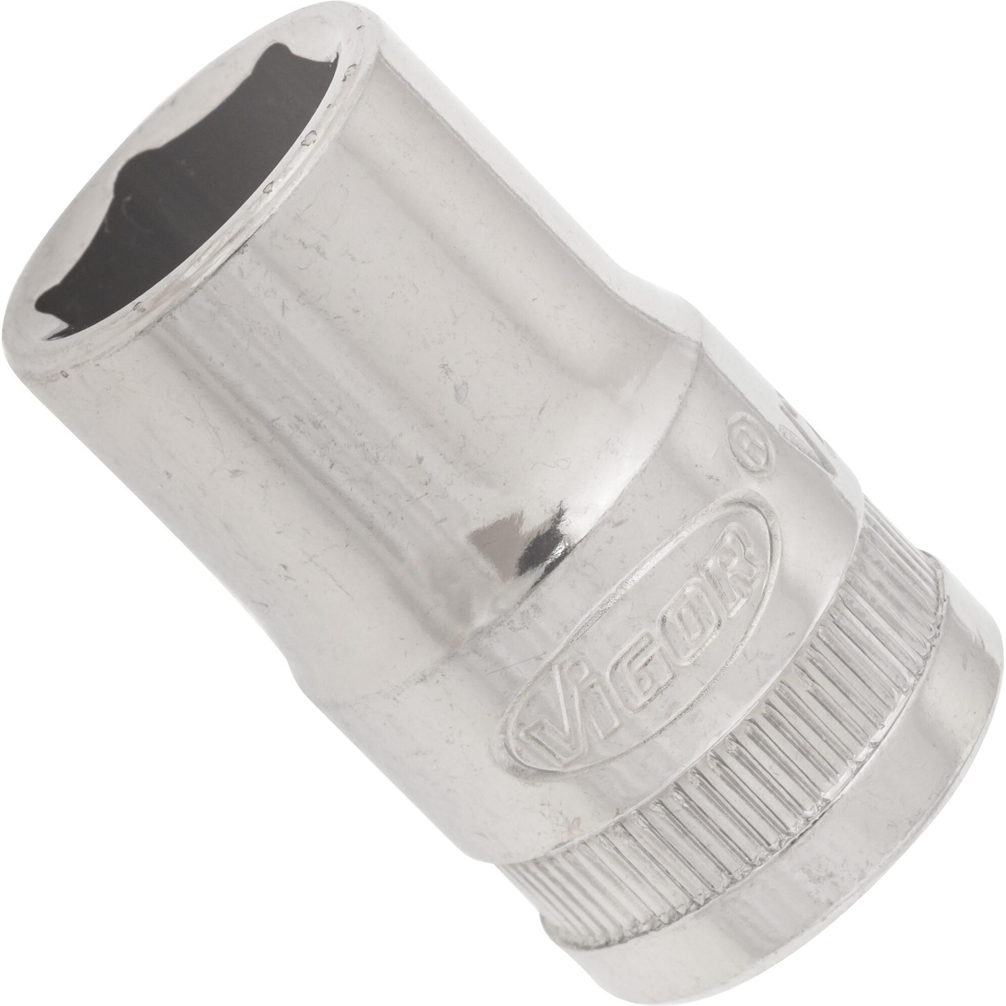 Vigor, Steckschlüssel + Stecknuss, STECKSCHLÜSSEL-EINSATZ 1/2" SW 14 (14 mm)