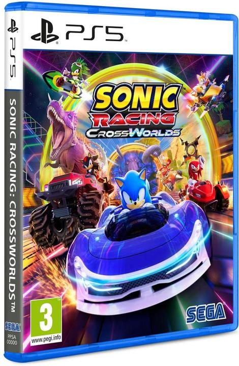 Productafbeelding Sega Sonic Racing: CrossWorlds (PS4, IT)
