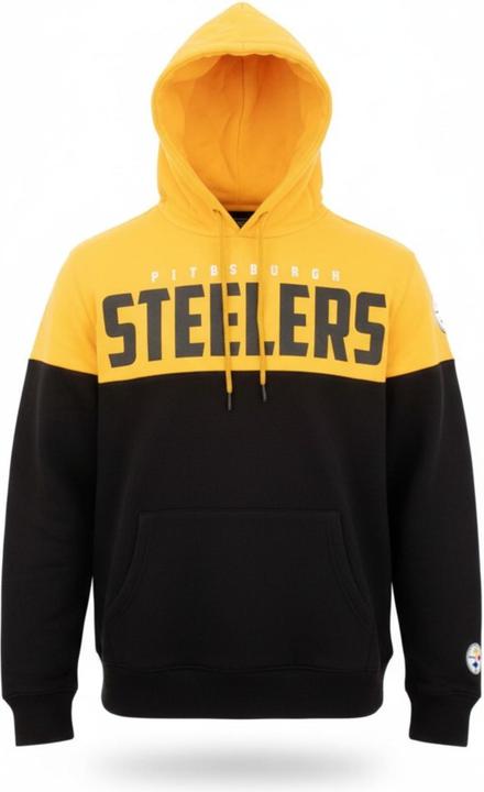 Fanatics NFL Football Pittsburgh Steelers Pannelled OTH Hoodie Kapuzenpullover M